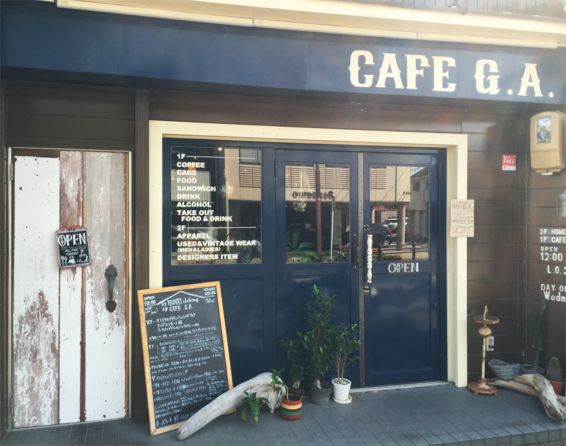 ABOUT CAFE G.A.外観